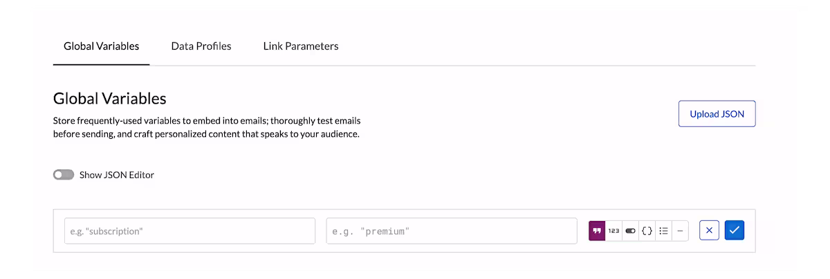 Dyspatch Test 2024  - Variables