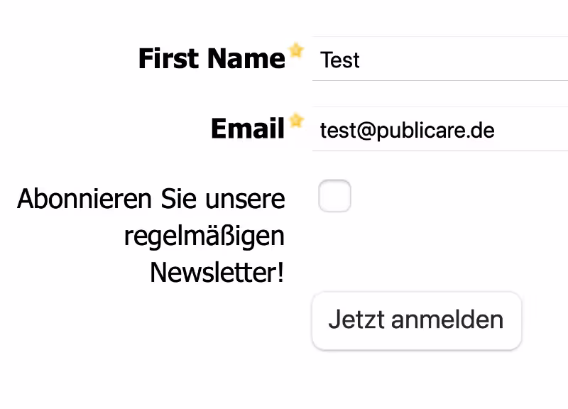 Pardot: Abhängige Formular-Felder