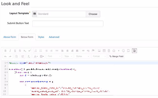Pardot Script