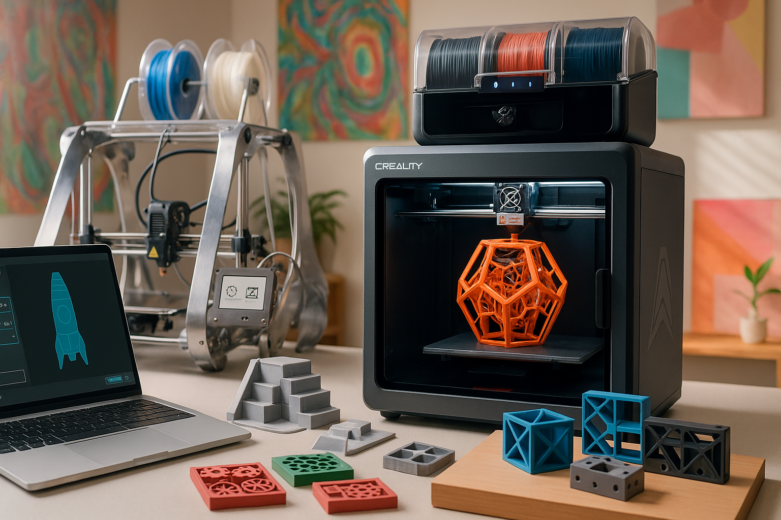 image of autonomous ai biotech kit in a clean room setting