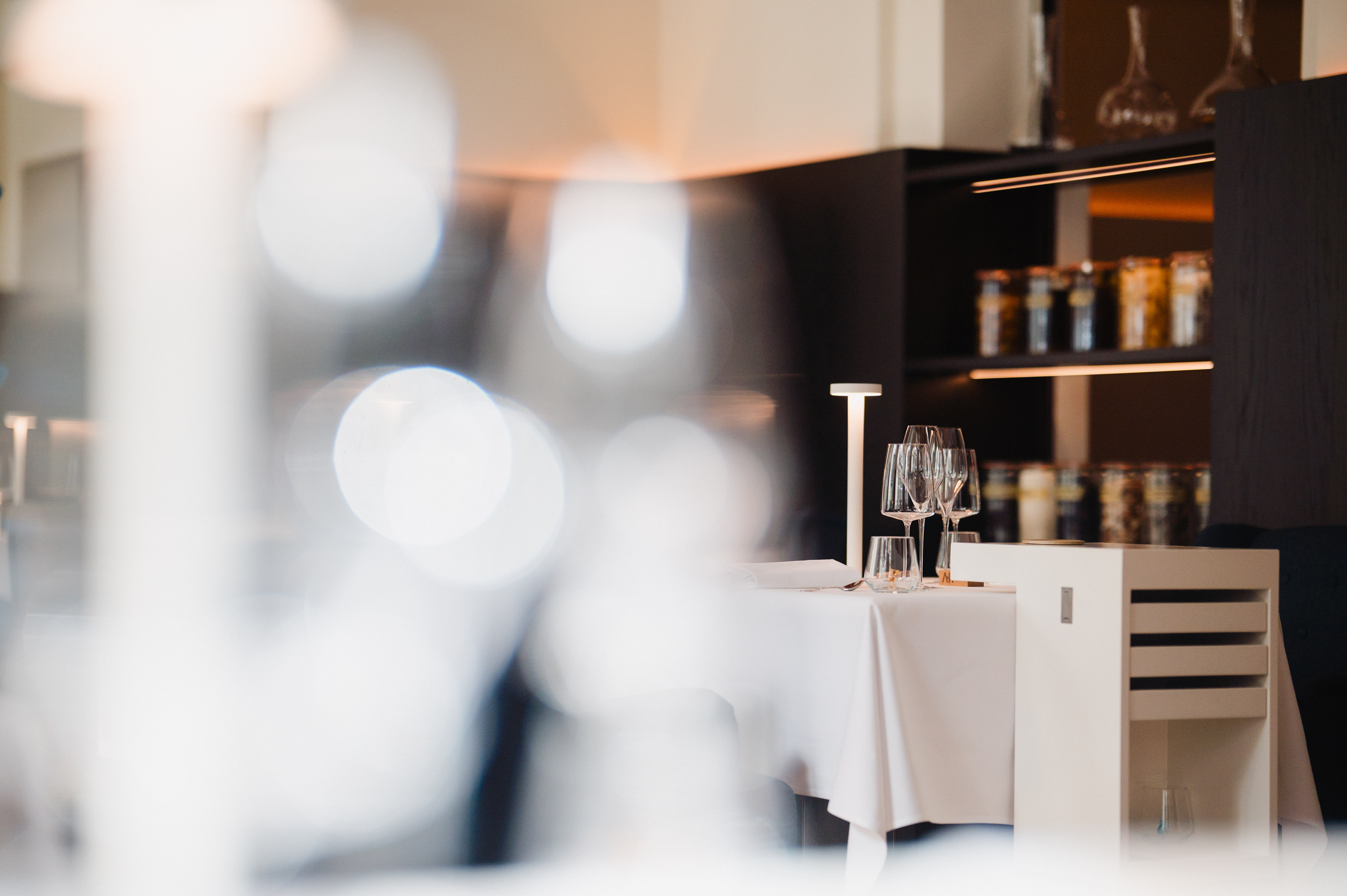 Einblick in das Restaurant AURA
