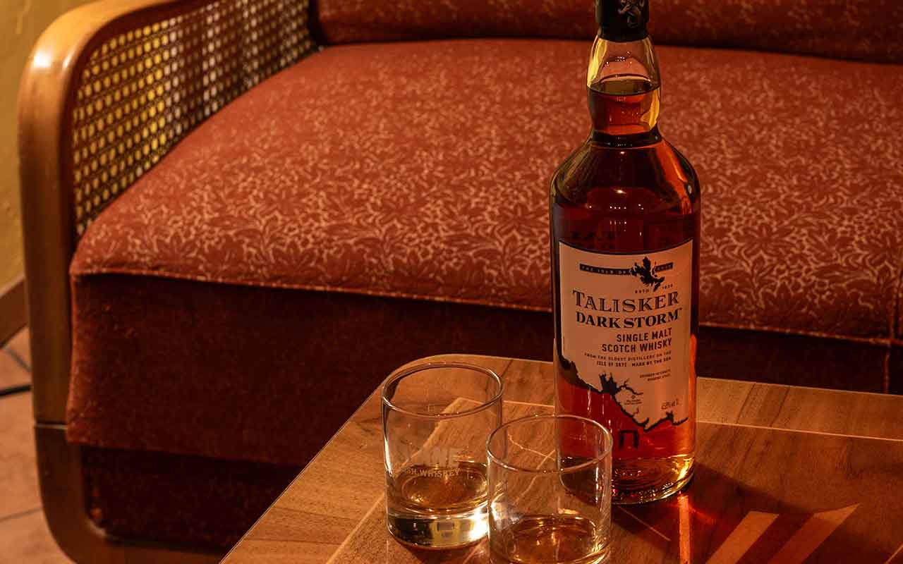 Henderson's Whiskey served