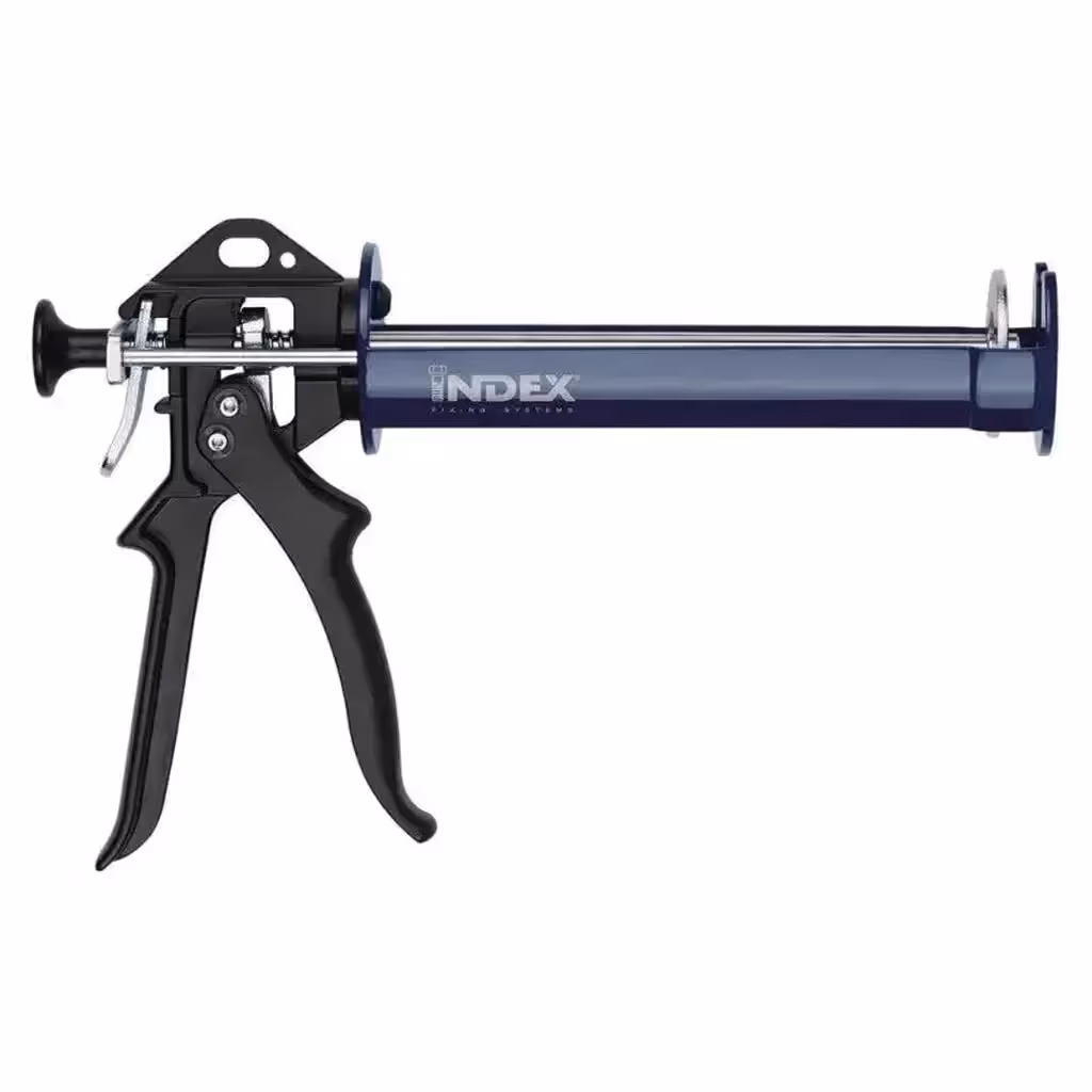 Pistola Metálica Resina 410 ml INDEX