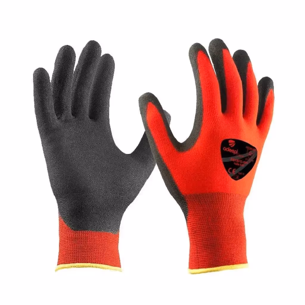 Guantes Rojo Nylon/T-Touch Adeepi