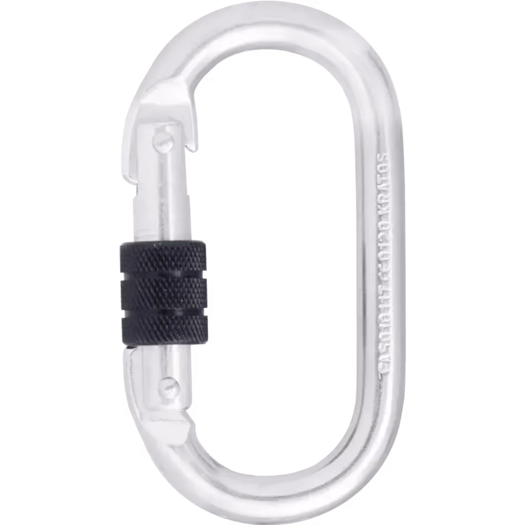 Mosquetón Simétrico Acero Rosca 25 kN KRATOS