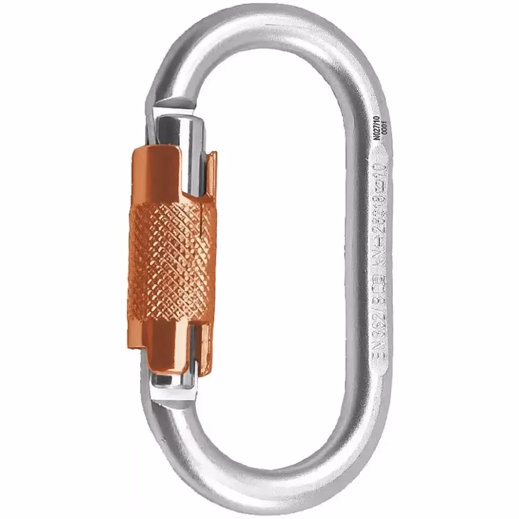 Mosquetón Simétrico Acero Auto 2P ROCK EMPIRE