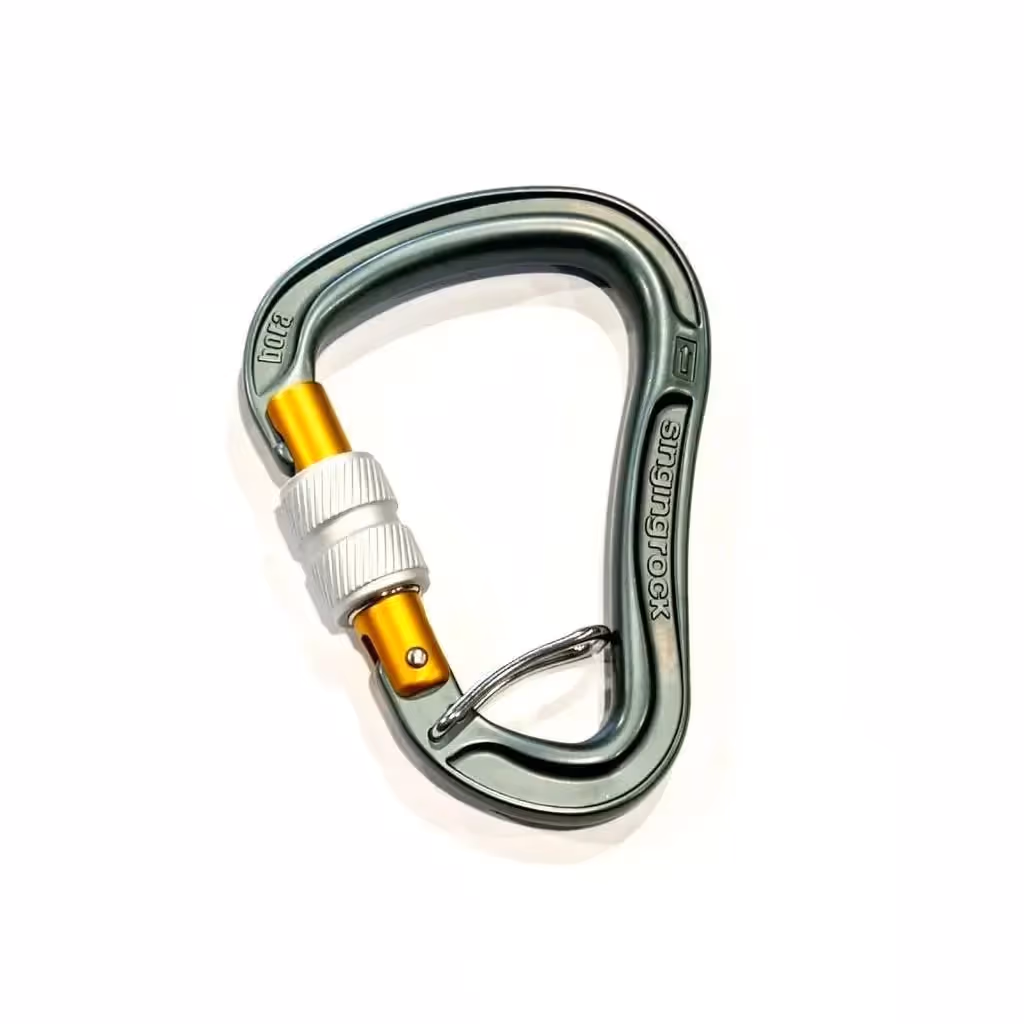 Mosquetón BORA GP Aluminio Rosca SINGING ROCK