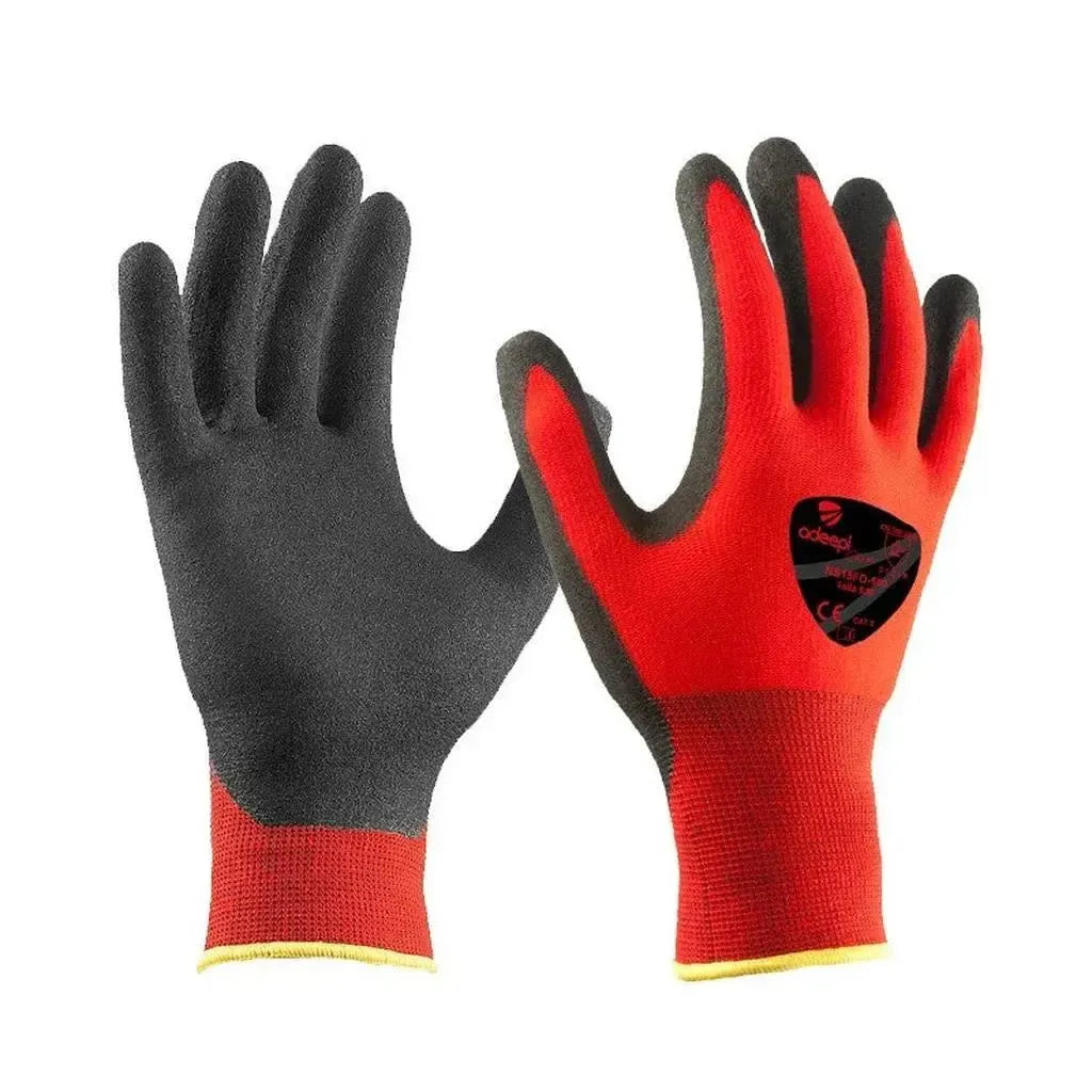 Guantes Rojo Nylon/T-Touch Adeepi