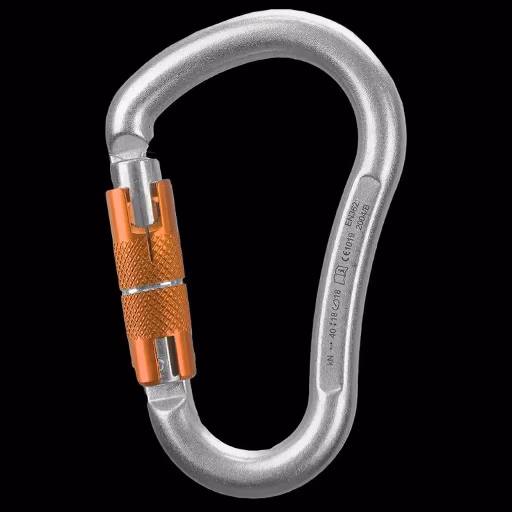 Mosquetón Asimétrico MAGNUM Steel. 3T ROCK EMPIRE