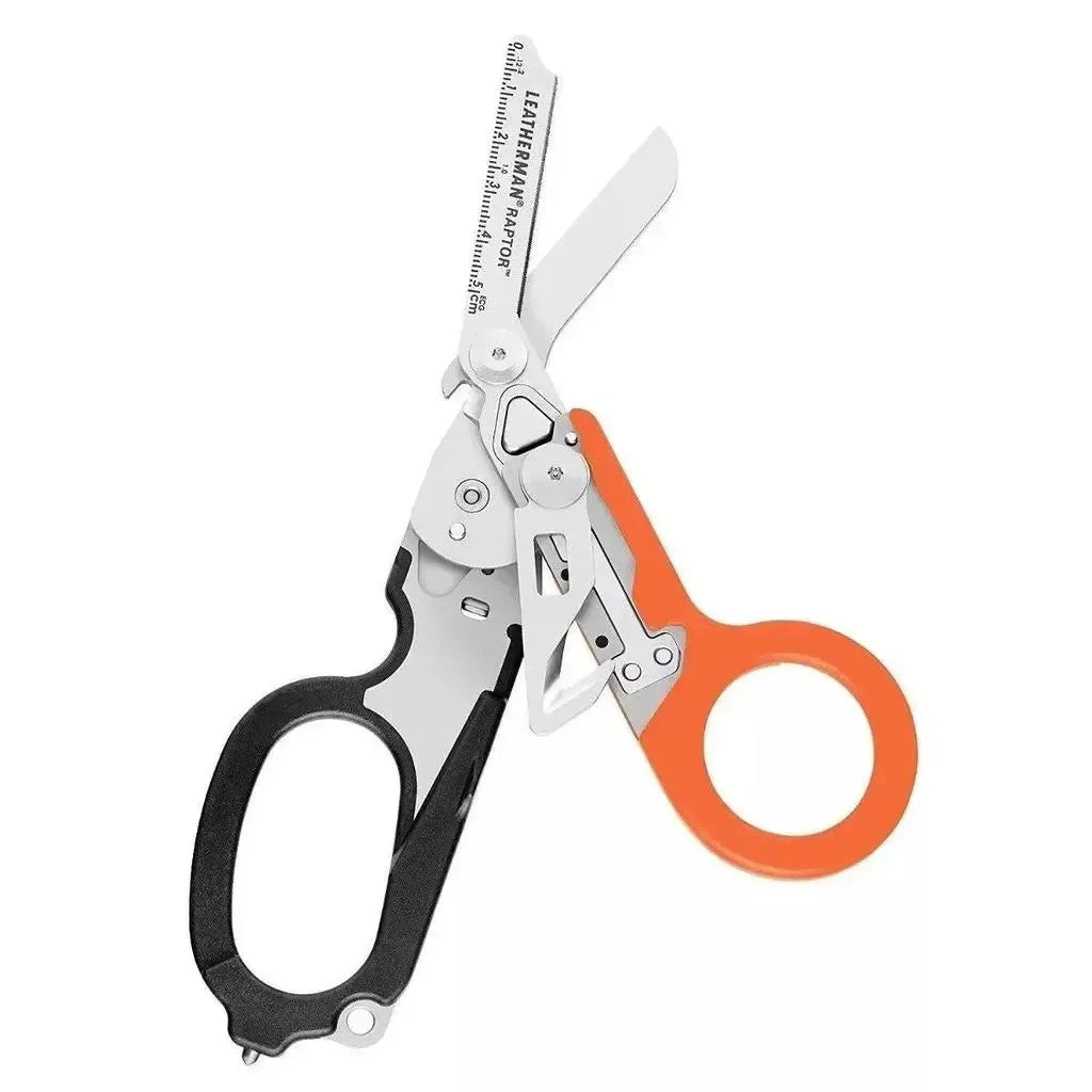 LEATHERMAN RAPTOR Negra y Naranja (Funda Molle)