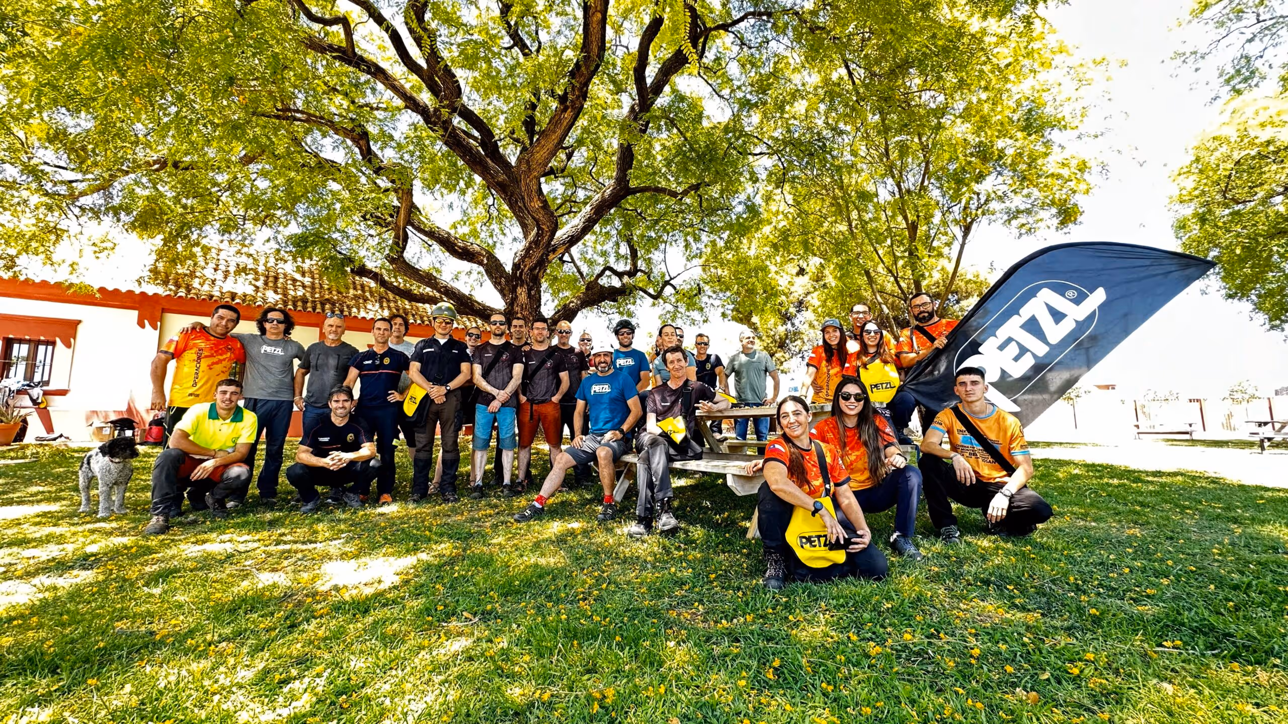 PETZL EASTAV tree care tour eastav Hacienda Santa Cruz, en la localidad de La Rinconada, Sevilla