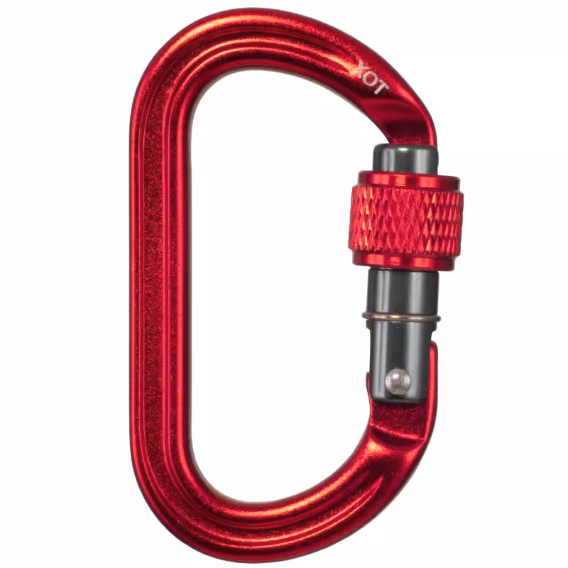 Mosquetón Auxiliar Rosca Aluminio XOT FIXE