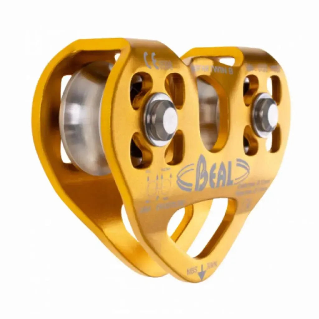 Polea TRANSF'AIR TWIN B para Cable o Cuerda BEAL