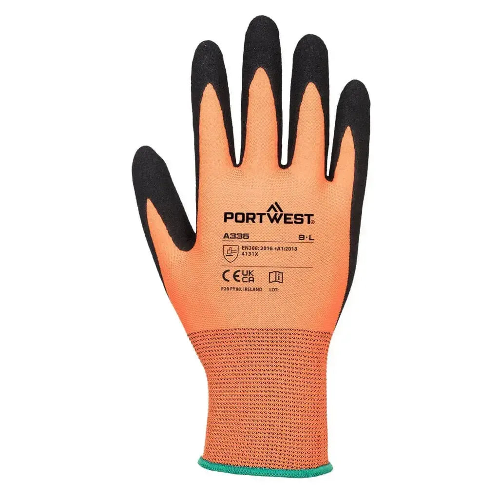 Guantes Dermi-Grip NPR15 Nitrilo Sandy