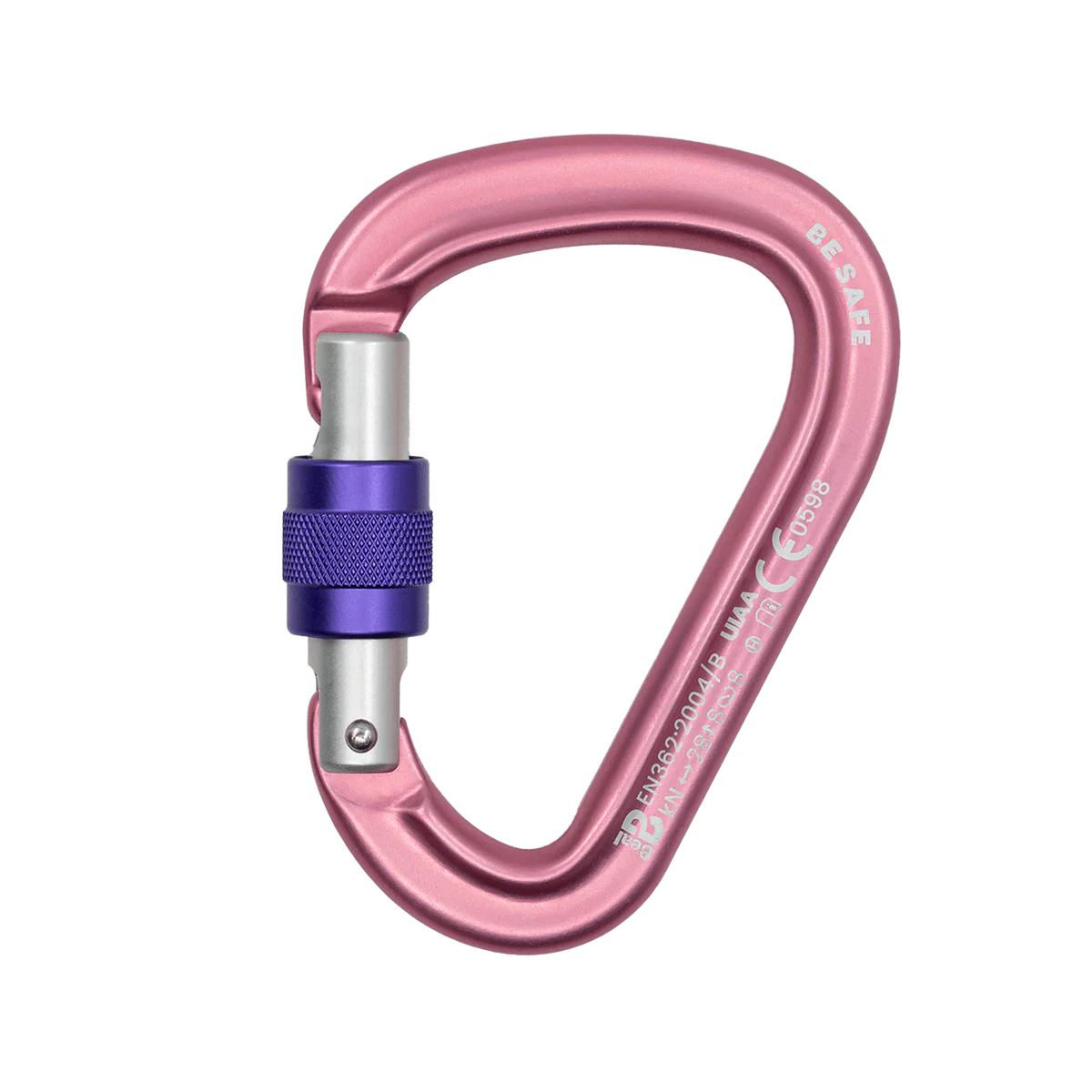 Mosquetón Aluminio BE SAFE Screw BEAL