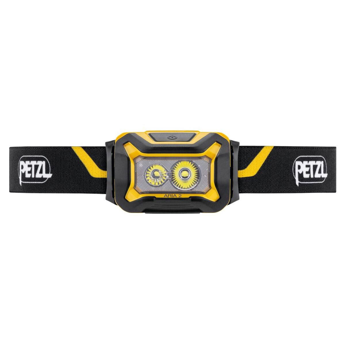 Linterna ARIA 2 Negro/Amarillo PETZL