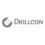 Drillcon Iberia company logo with gray drill bit circular icon