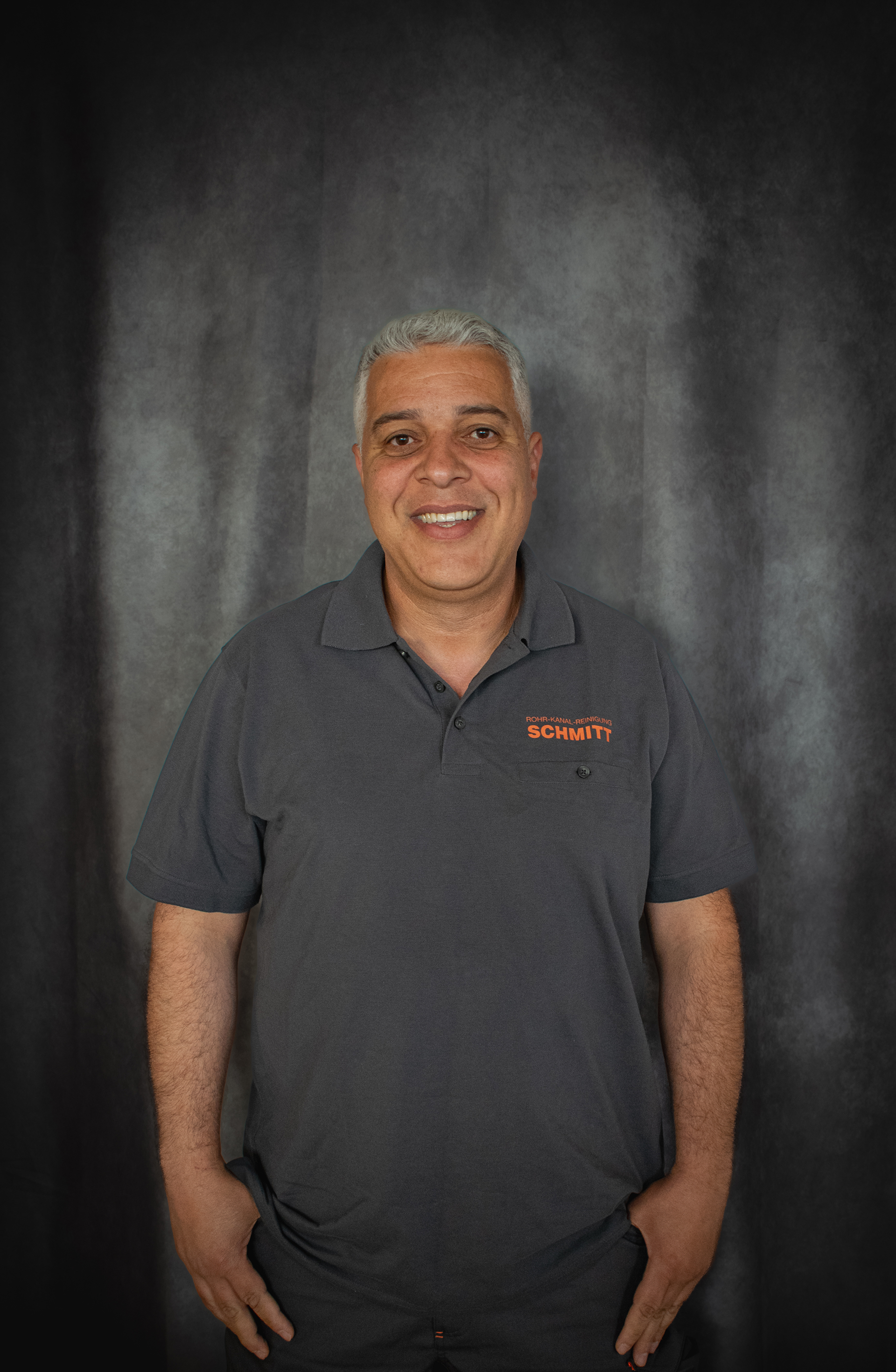 A picture of a team member standing