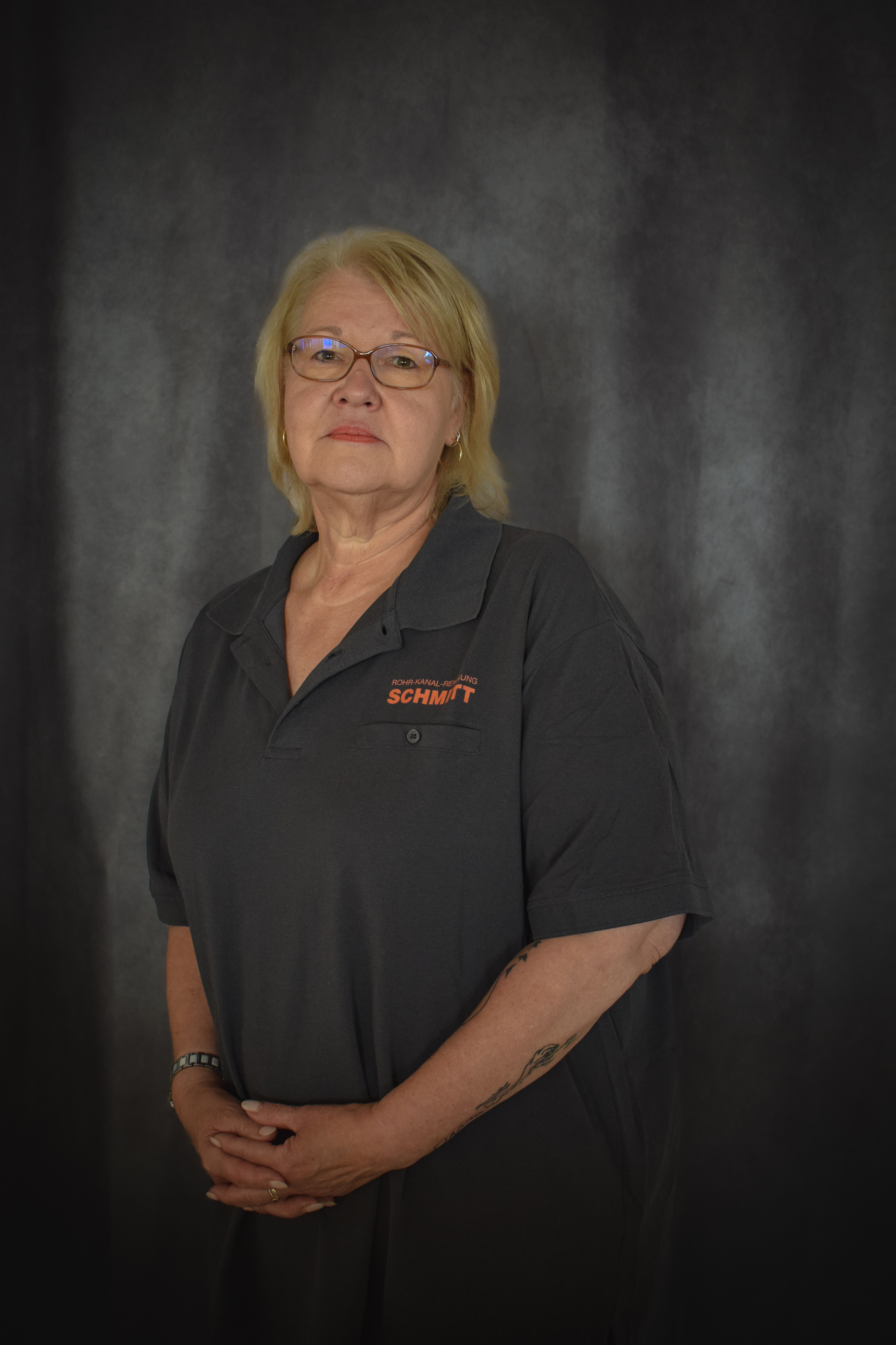 A picture of a team member standing