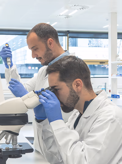Scientists in a lab