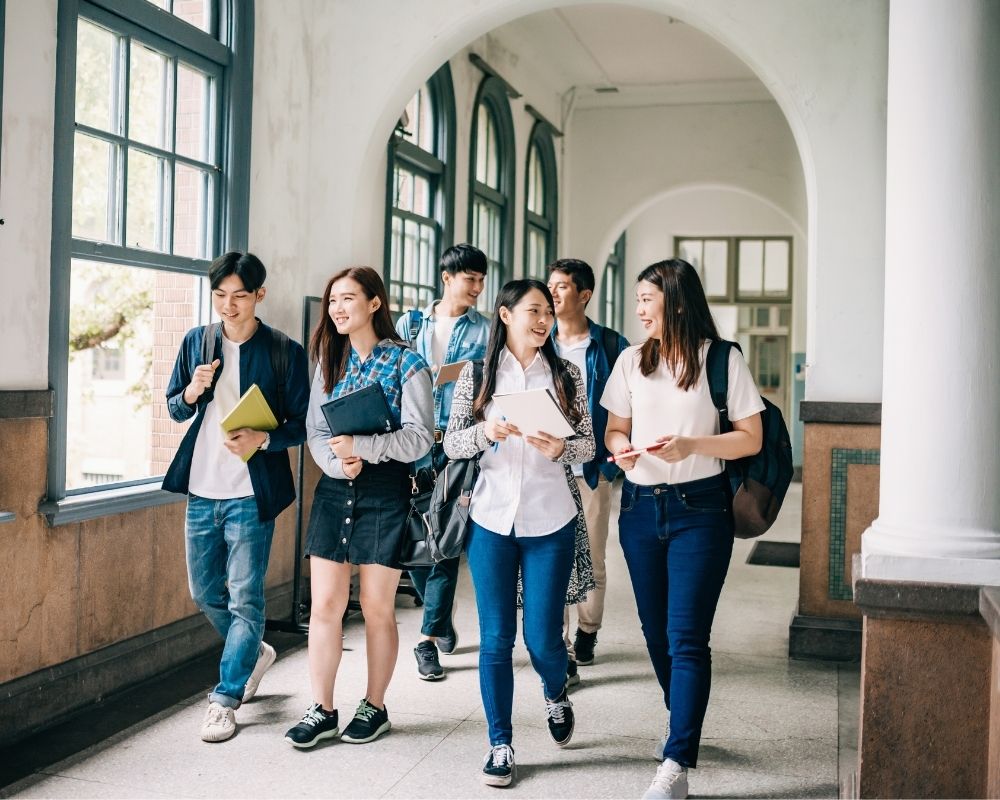 High school students