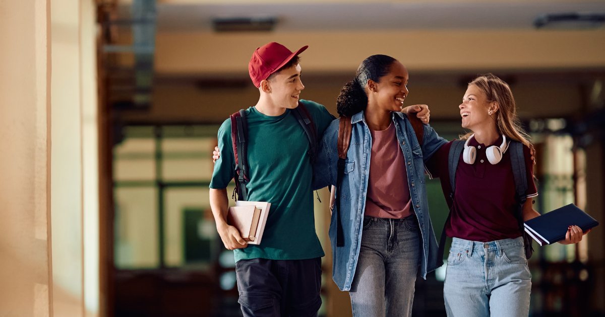 High school students 