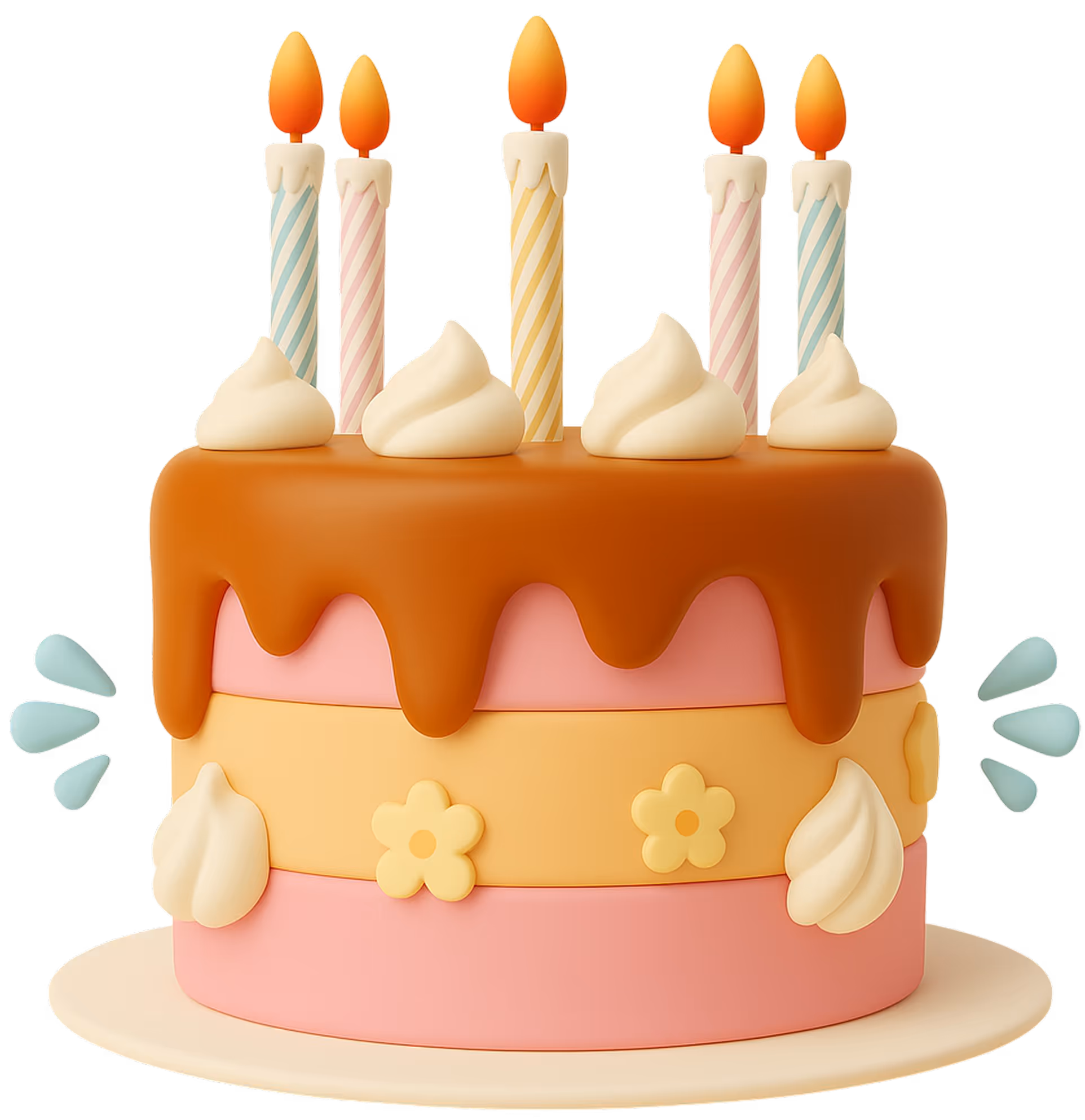 Palette & Tartelette - gateau d'anniversaire glacage