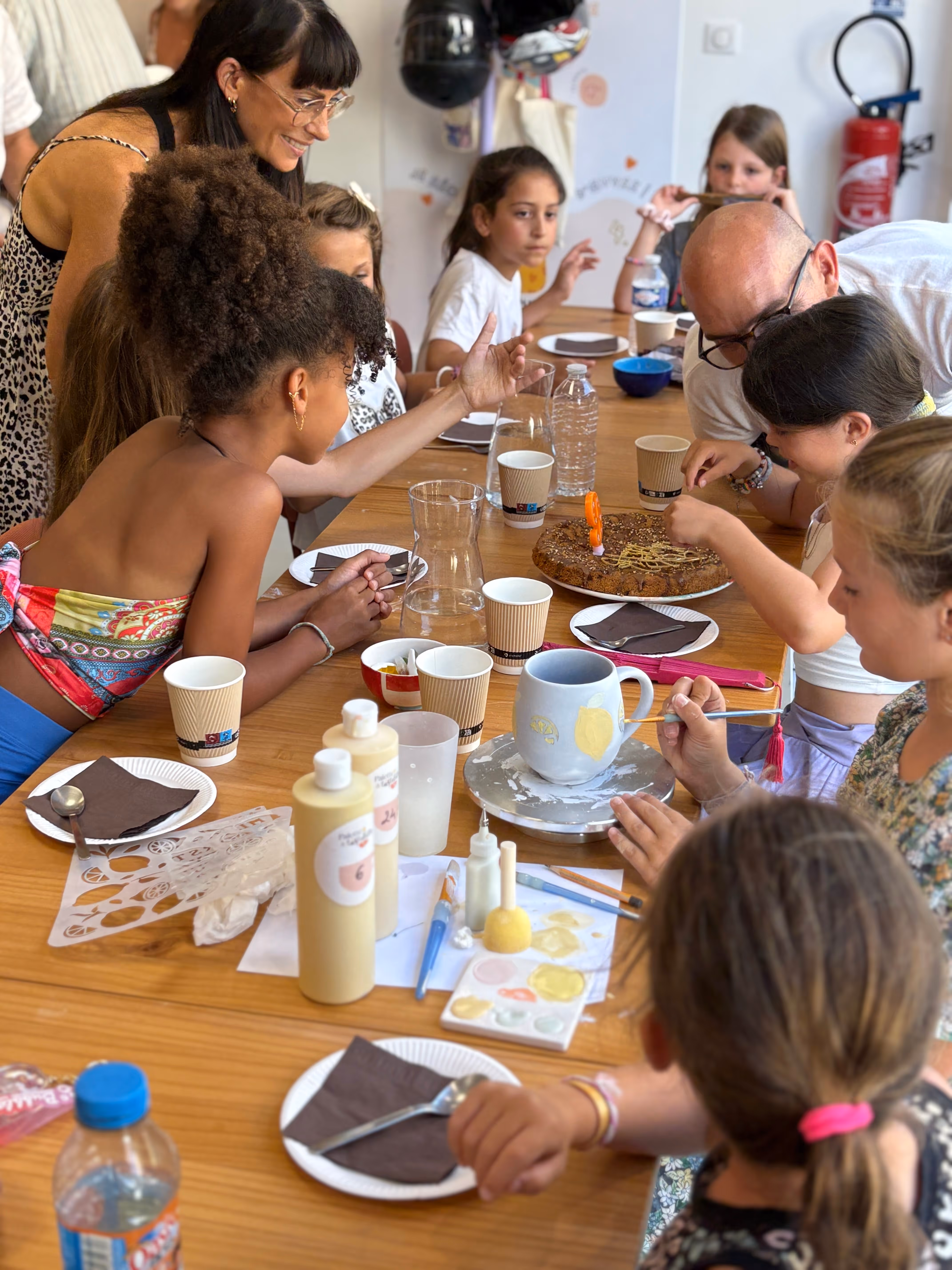 Palette & Tartelette - café céramique à Nice - idée activité créative pour les enfants et familles