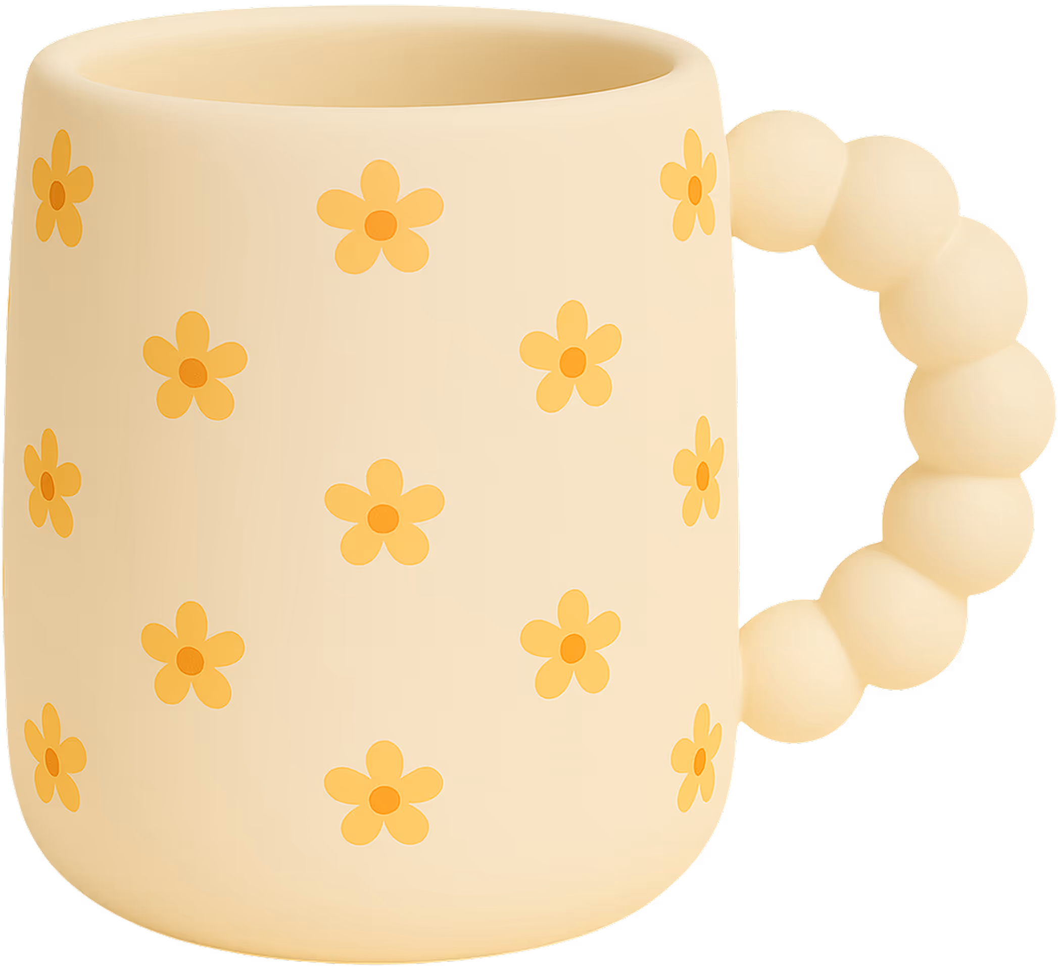 Icone - mug Lucie - étape peinture sur ceramique Nice
