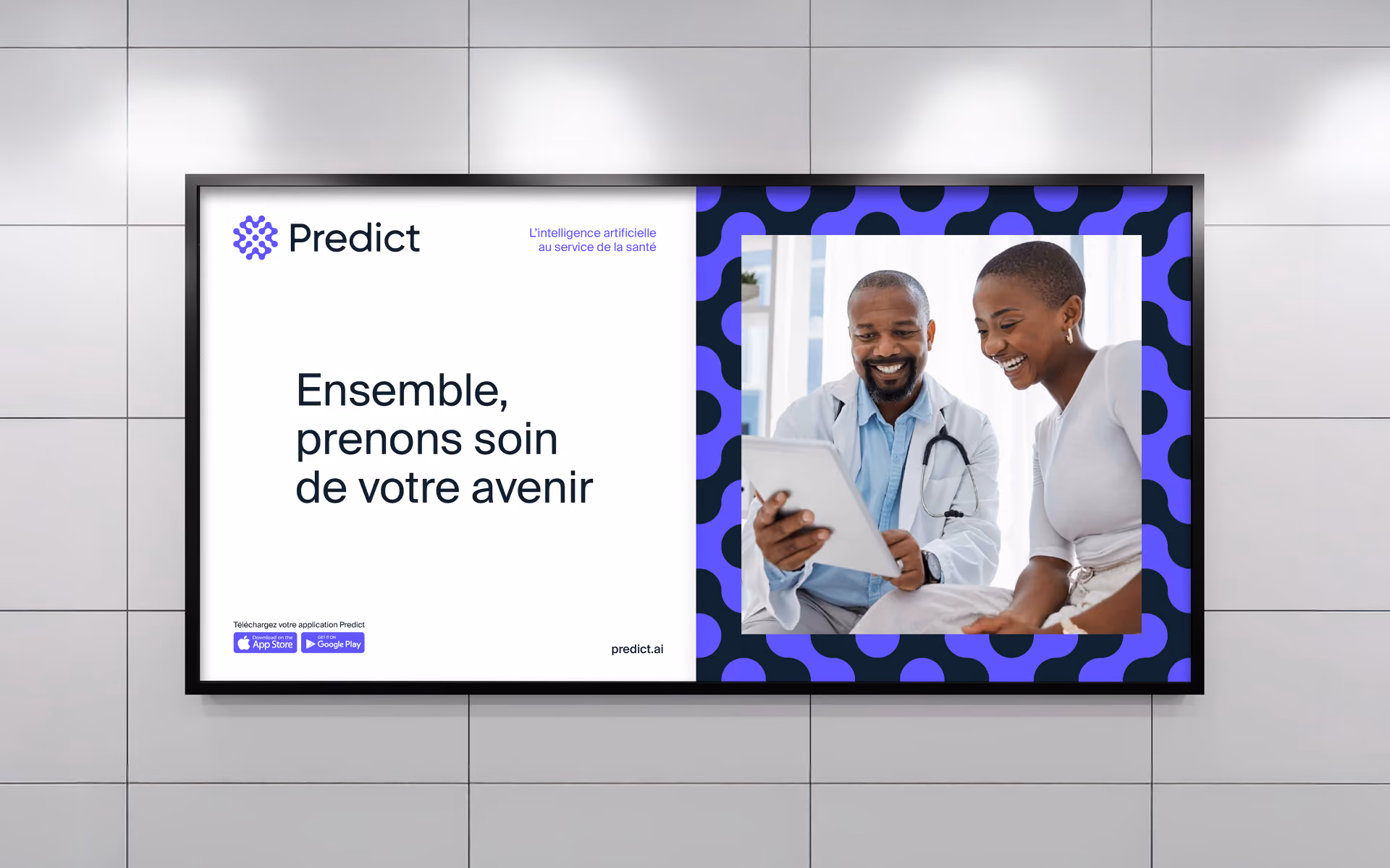 Campagne d'affichage Predict