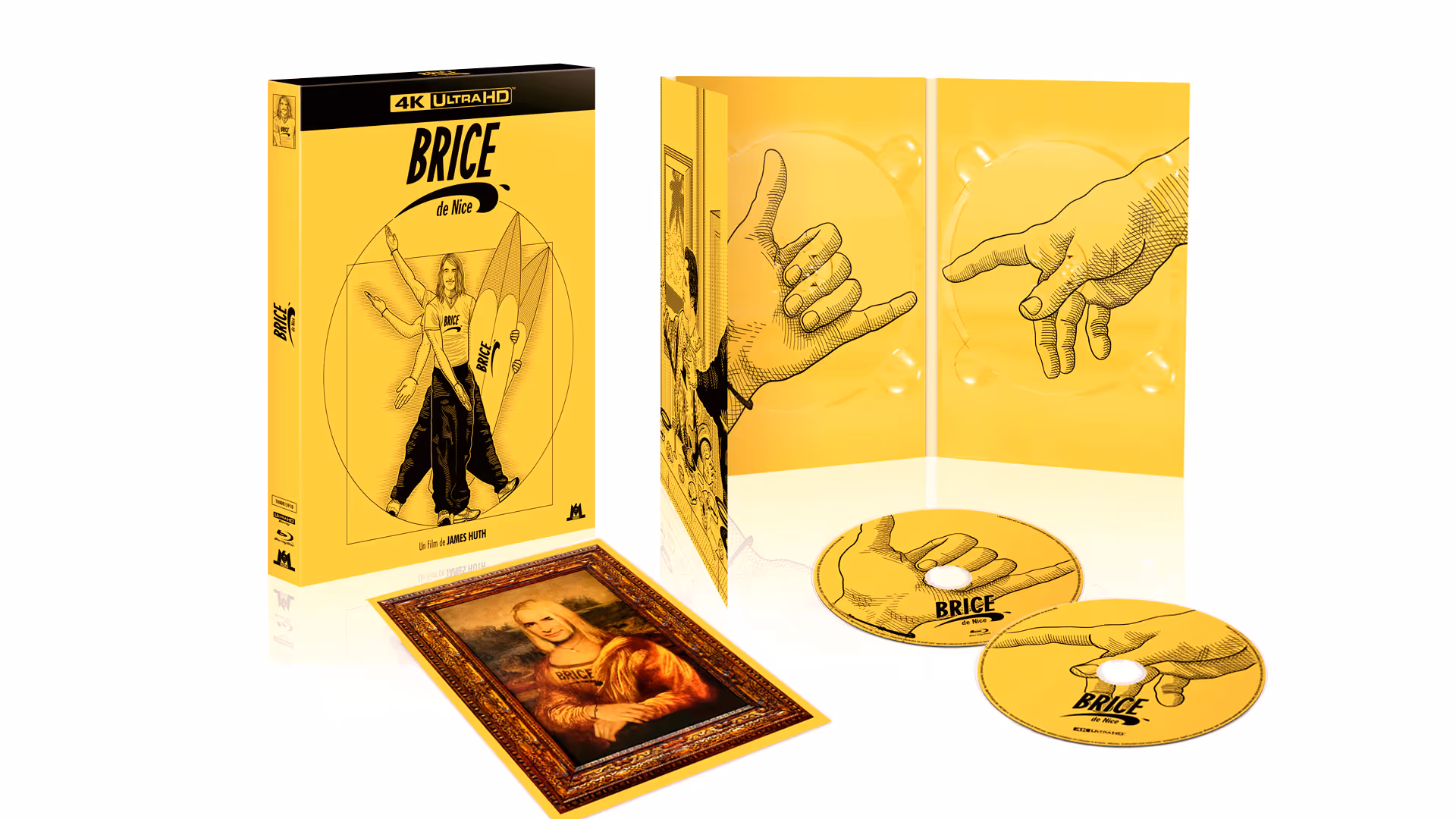 Coffret collector Blu-Ray du film Brice de Nice