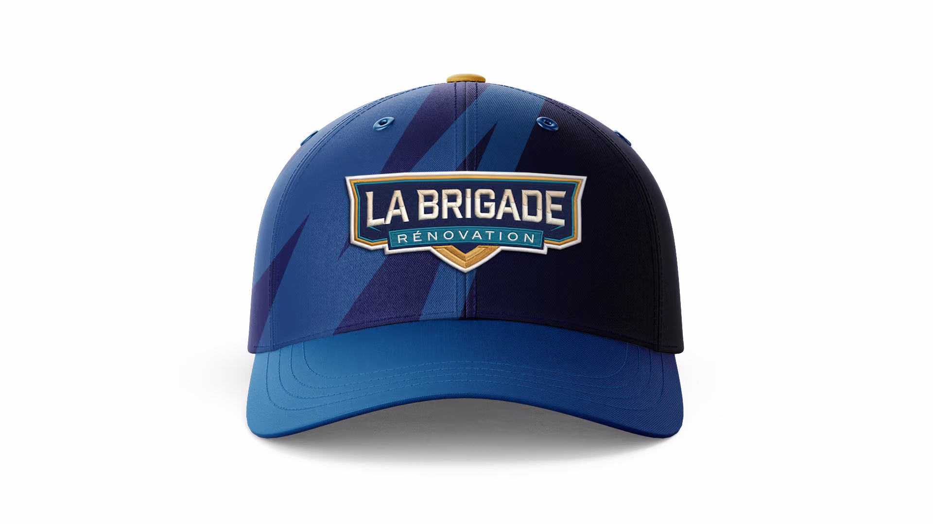 Casquette de La Brigade Renovation, spécialiste de la rénovation résidentielle à La Rochelle.