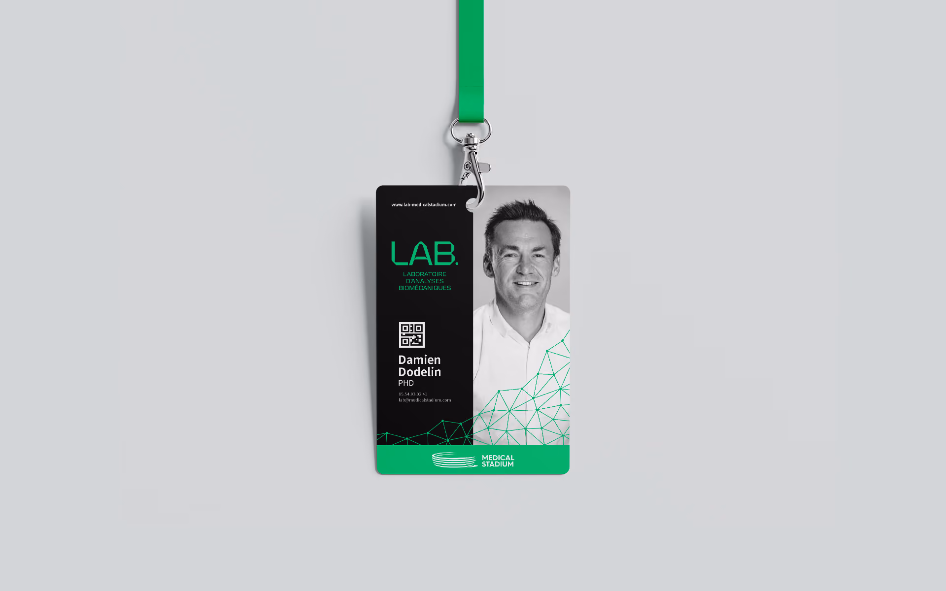 Badge du Laboratoire d'Analyses Biomécaniques