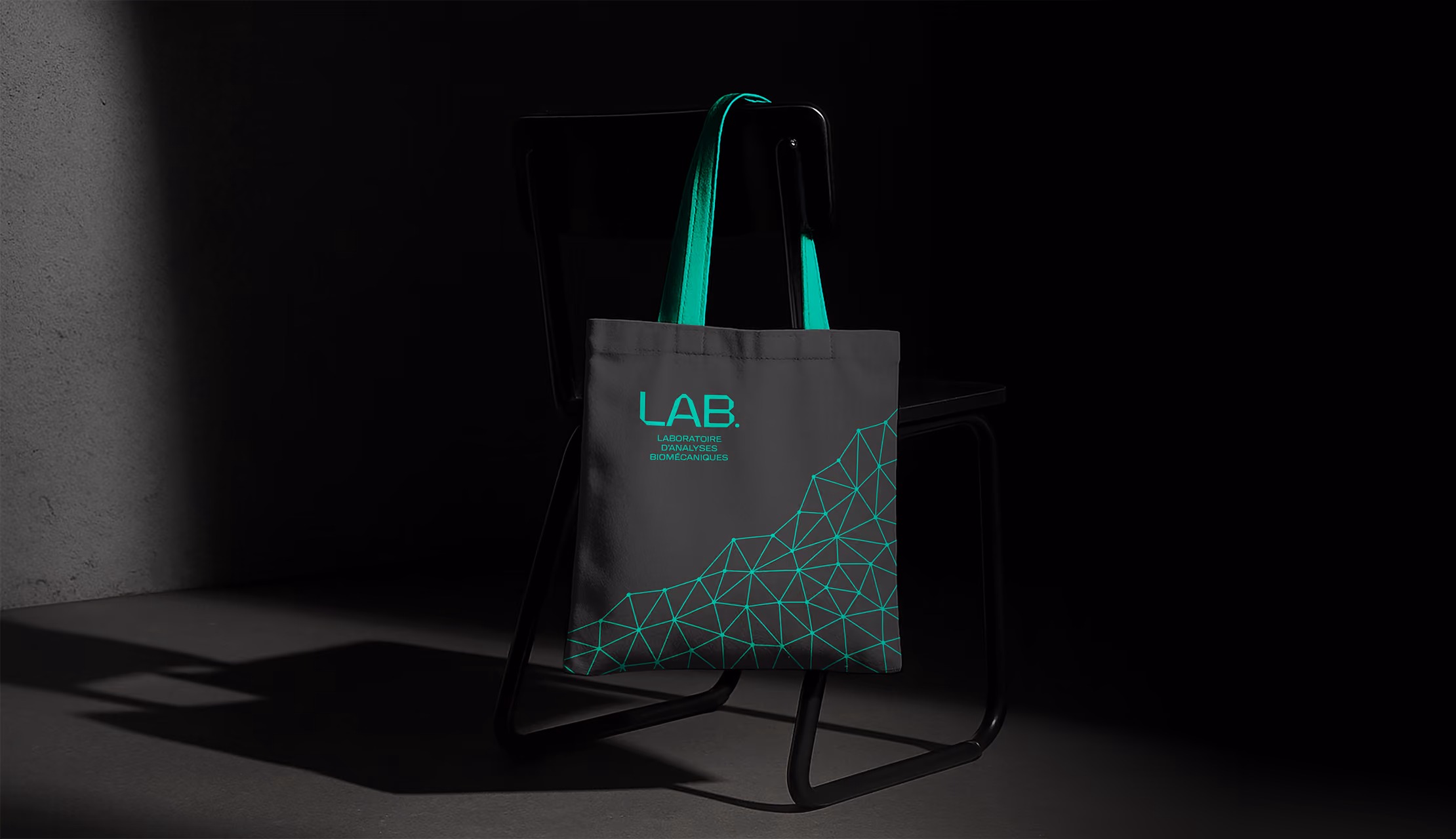 Totebag du Laboratoire d'Analyses Biomécaniques