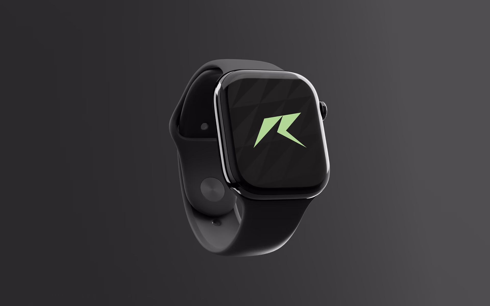 Montre avec logo de l'application Restart, spécialisé dans la réathlétisation des sportifs professionnels