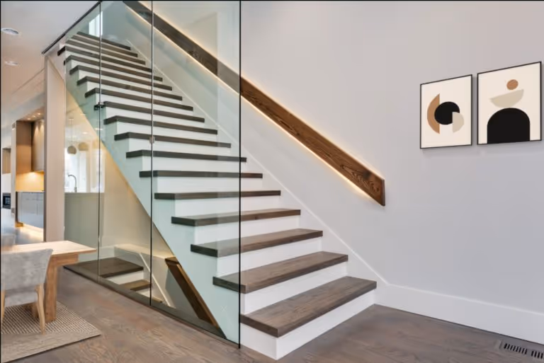 Majestic Tiles Chicago full house remodeling staircase Northbrook