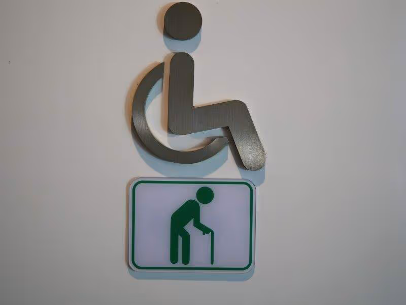 How to arrange a bathroom for a disabled person