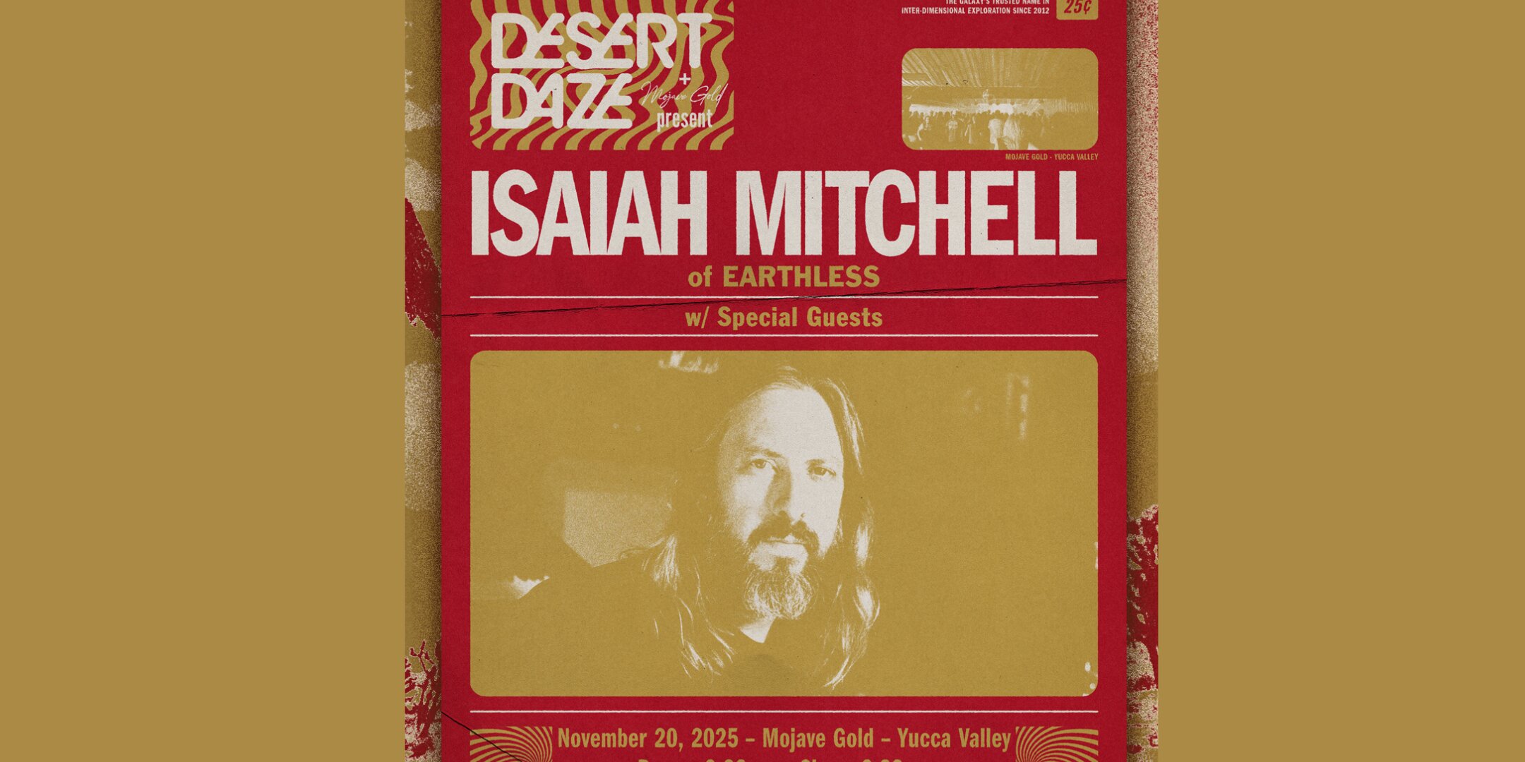 Isaiah Mitchell (Earthless, Black Crowes) + RADIOJED