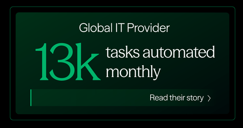 Global IT Services Provider Integrates Resolve to Drive Scaled Automation