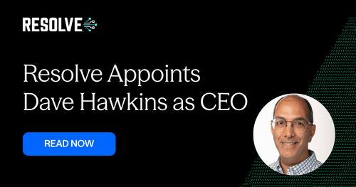 Dave Hawkins named Resolve CEO