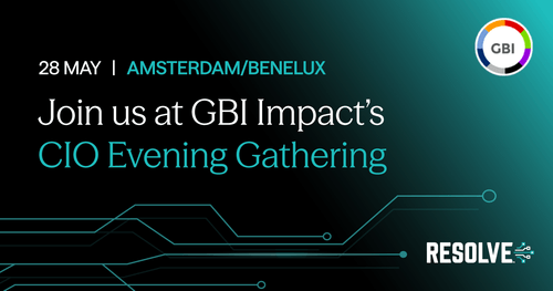 GBI Impact CIO Event - Amsterdam
