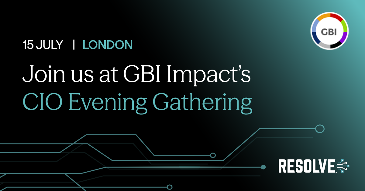 GBI Impact CIO Event - London 