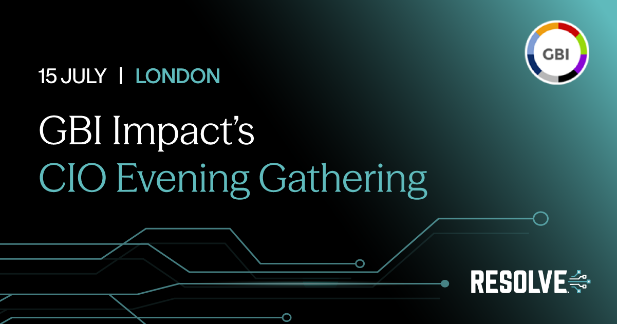 GBI Impact CIO Event - London