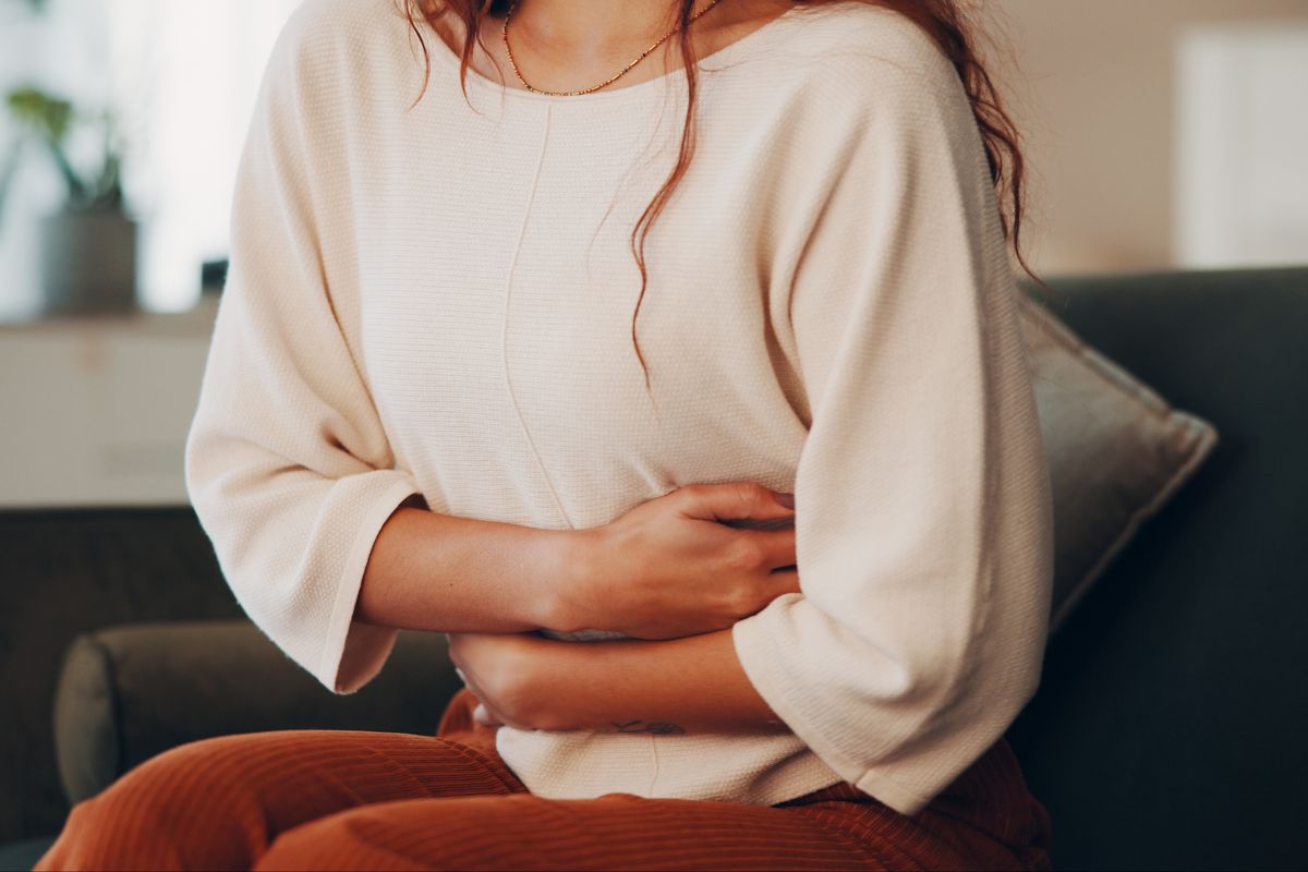 woman in pain with endomitriosis