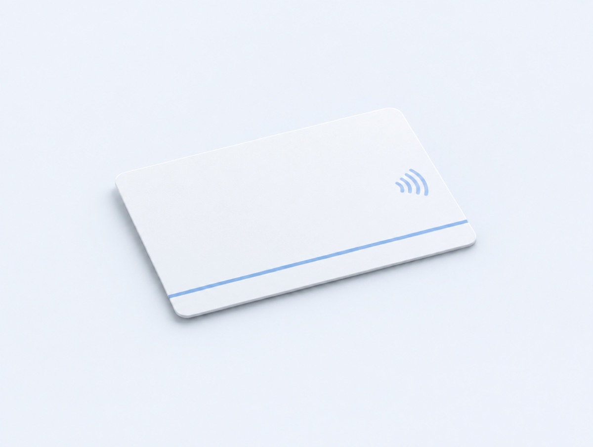 Contactless smart badge
