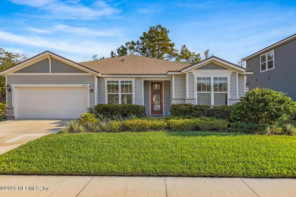 Aerial view of property