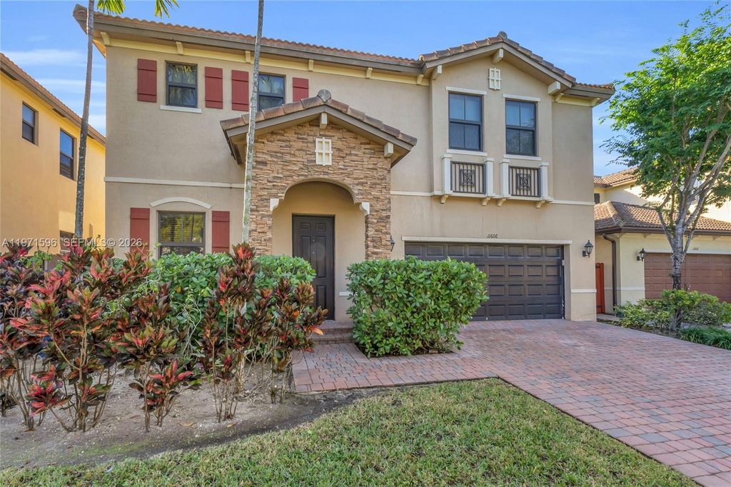 Aerial view of property