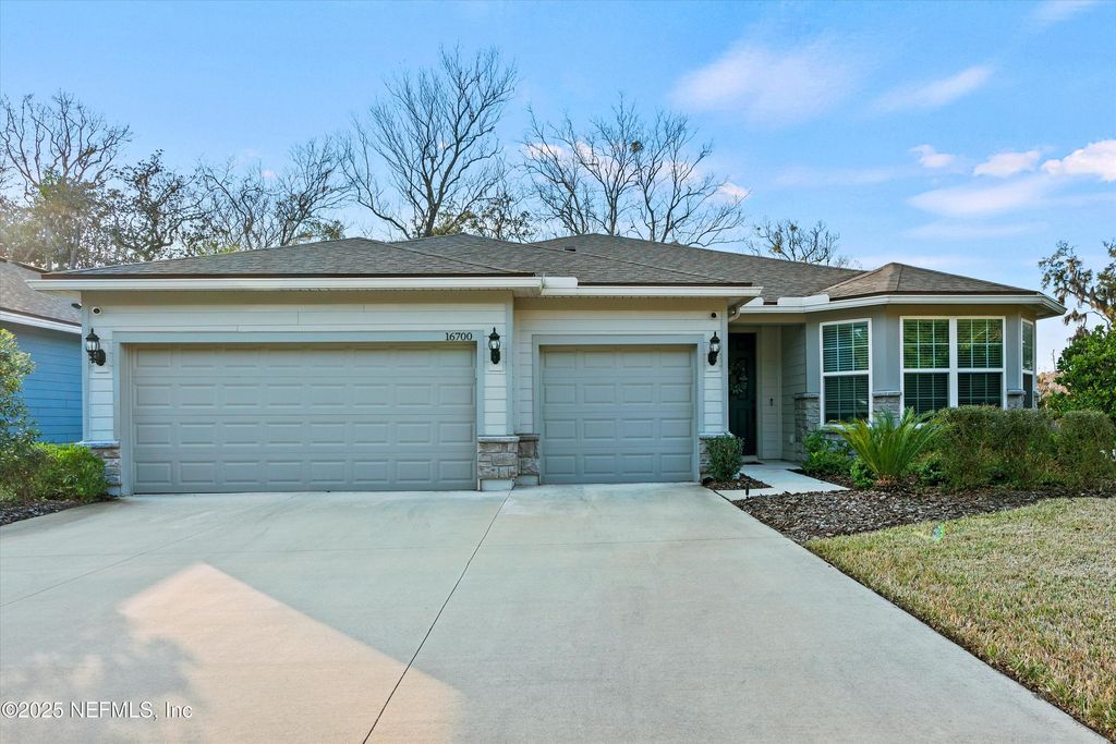 Aerial view of property