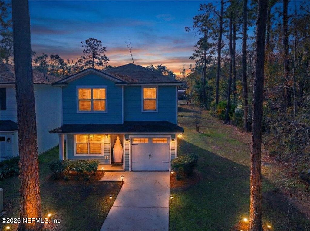 Aerial view of property