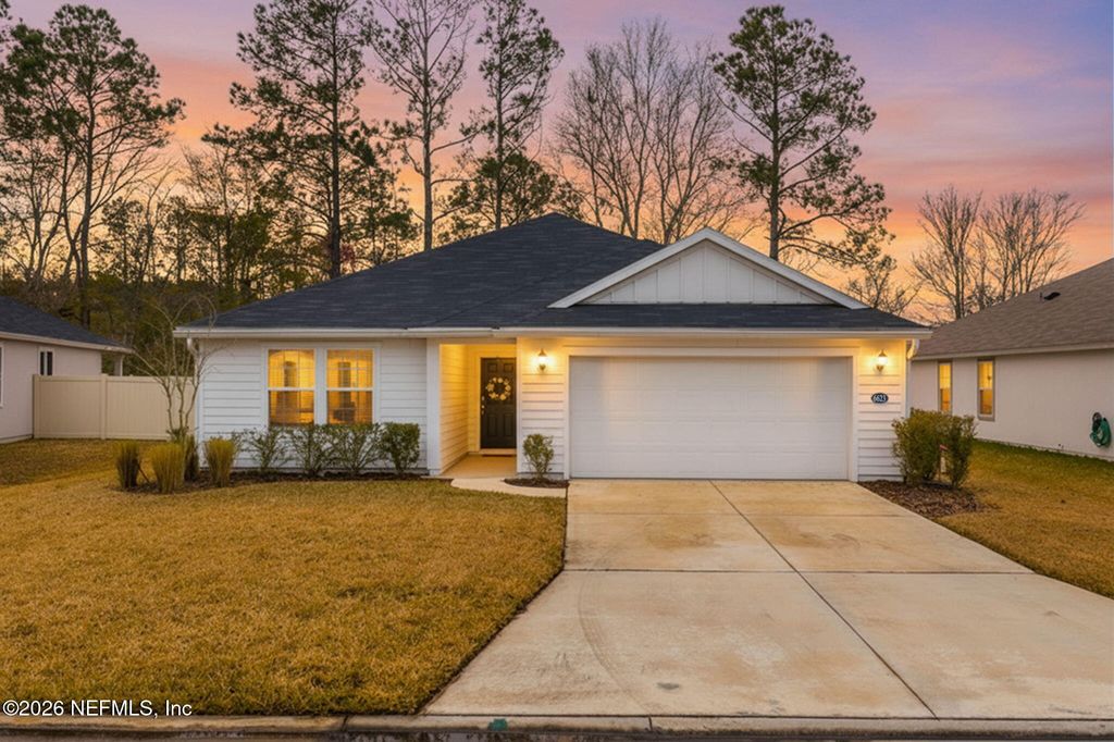 Aerial view of property